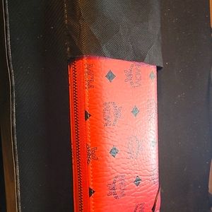 Mcm pink clutch purse / wallet